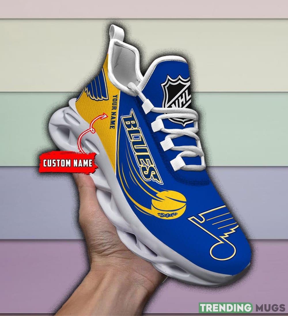 St Louis Blues NHL New Max Soul Shoes Custom Name For Men And Women Running Sneakers - St . Louis Blues-Personalized NHL New Max Soul Shoes_1 St Louis Blues NHL New Max Soul Shoes Custom Name For Men And Women Running Sneakers - St . Louis Blues-Personalized NHL New Max Soul Shoes_1