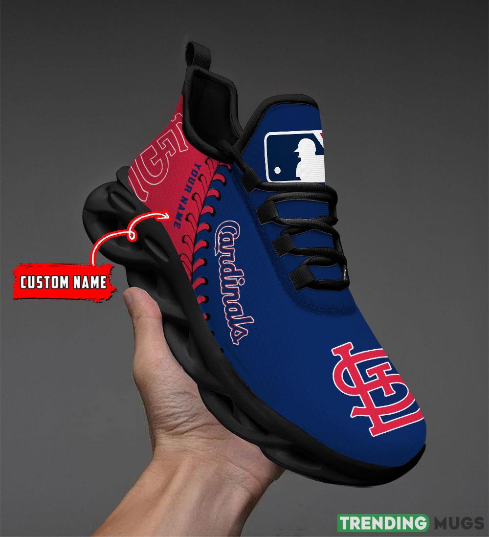 St Louis Cardinals MLB MAX SOUL SHOES Custom Name For Men And Women Running Sneakers Max Soul St Louis Cardinals MLB MAX SOUL SHOES Custom Name For Men And Women Running Sneakers Max Soul