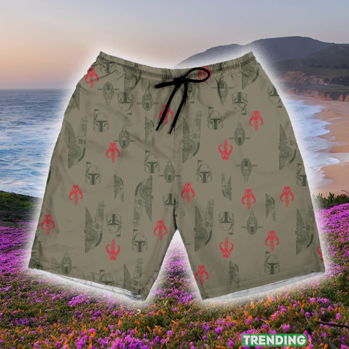 Star Wars Boba Fett For Mandalorian Beach Vacations Design 1 Set 3D Hawaiian Shirt And Short Gift For Men And Women Hawaiian & Short Star Wars Boba Fett For Mandalorian Beach Vacations Design 1 Set 3D Hawaiian Shirt And Short Gift For Men And Women Hawaiian & Short