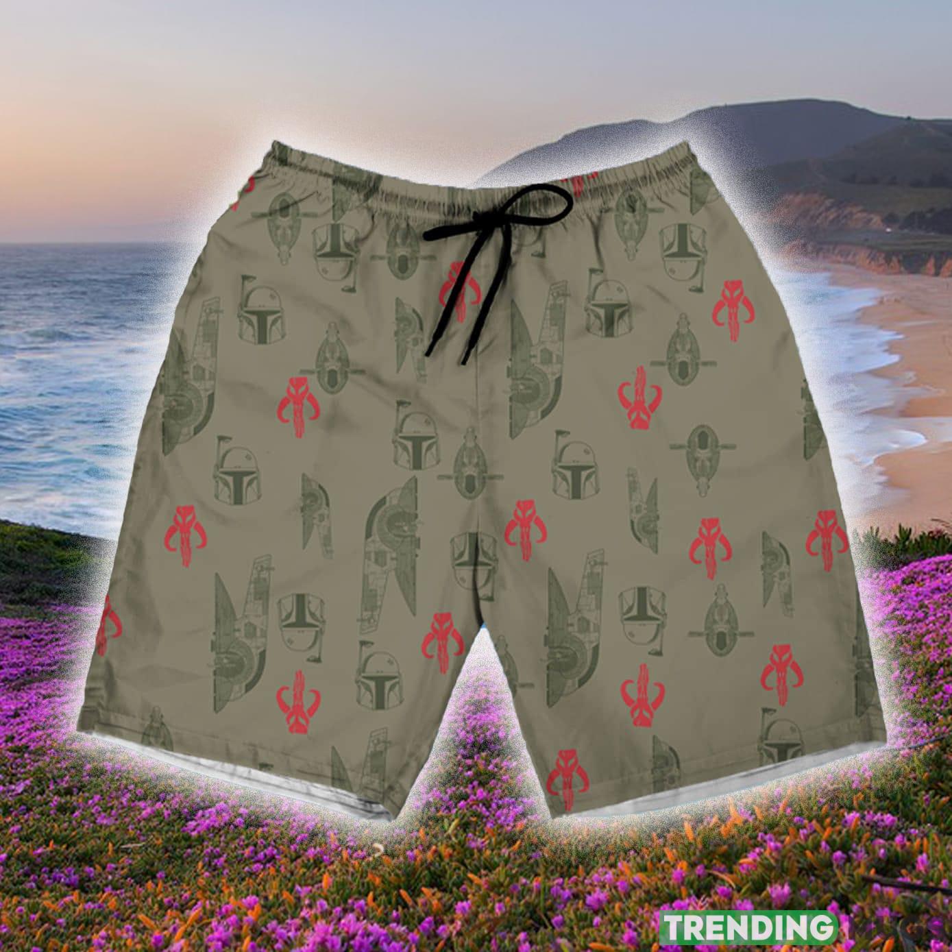 Star Wars Boba Fett For Mandalorian Beach Vacations Design 2 Set 3D Hawaiian Shirt And Short Gift For Men And Women Hawaiian & Short Star Wars Boba Fett For Mandalorian Beach Vacations Design 2 Set 3D Hawaiian Shirt And Short Gift For Men And Women Hawaiian & Short