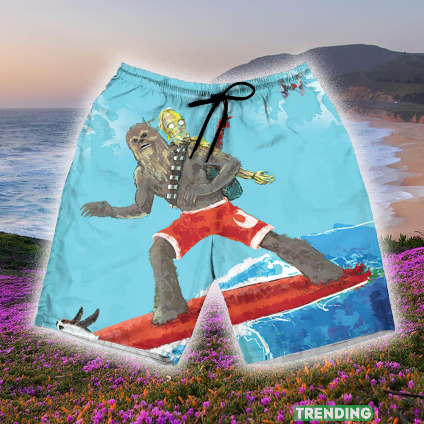 Star Wars Chewie Chewbacca Design 9 Set 3D Hawaiian Shirt And Short Gift For Men And Women Hawaiian & Short Star Wars Chewie Chewbacca Design 9 Set 3D Hawaiian Shirt And Short Gift For Men And Women Hawaiian & Short