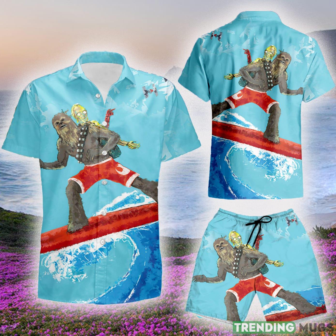 Star Wars Chewie Chewbacca Set 3D Hawaiian Shirt And Short Gift For Men And Women Hawaiian & Short Star Wars Chewie Chewbacca Set 3D Hawaiian Shirt And Short Gift For Men And Women Hawaiian & Short