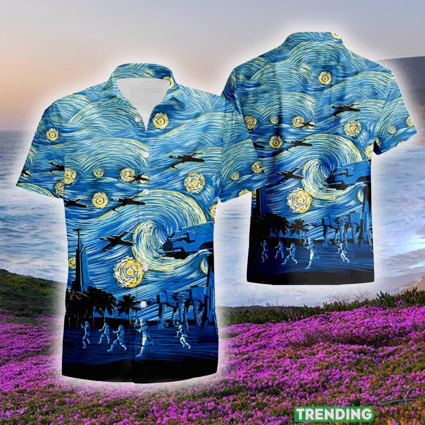 Star wars Crew Stormtrooper and Spacecraft Set 3D Hawaiian Shirt And Short Gift For Men And Women - Star wars Crew Stormtrooper and Spacecraft summer shirt_1 Star wars Crew Stormtrooper and Spacecraft Set 3D Hawaiian Shirt And Short Gift For Men And Women - Star wars Crew Stormtrooper and Spacecraft summer shirt_1