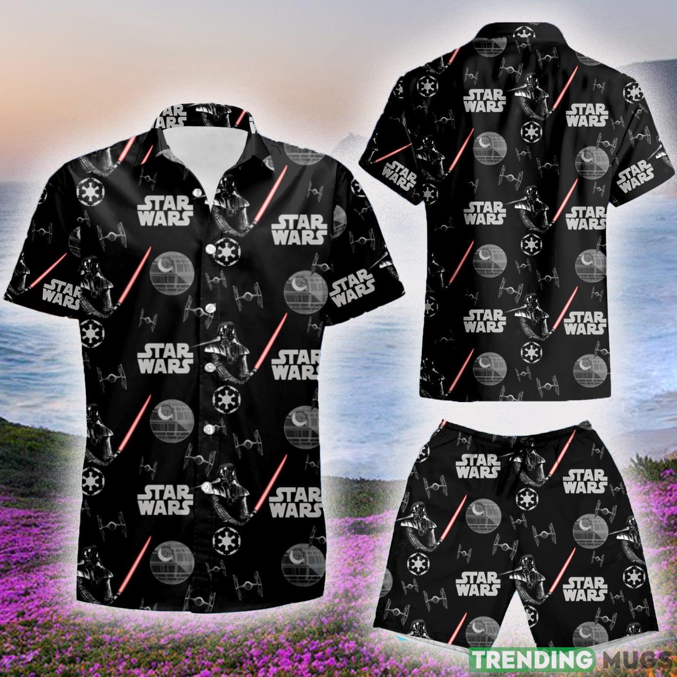 Star wars Darth Vader with light sword Black Set 3D Hawaiian Shirt And Short Gift For Men And Women Hawaiian & Short Star wars Darth Vader with light sword Black Set 3D Hawaiian Shirt And Short Gift For Men And Women Hawaiian & Short