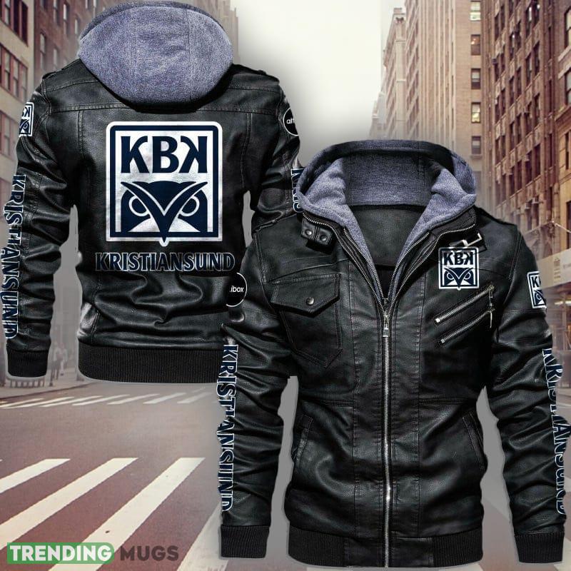 Swedish Fotbollsallsvenskan Kristiansund BK Logo Brown And Black Leather Jacket For Fans - Swedish Fotbollsallsvenskan Kristiansund BK Leather Jacket_1 Swedish Fotbollsallsvenskan Kristiansund BK Logo Brown And Black Leather Jacket For Fans - Swedish Fotbollsallsvenskan Kristiansund BK Leather Jacket_1