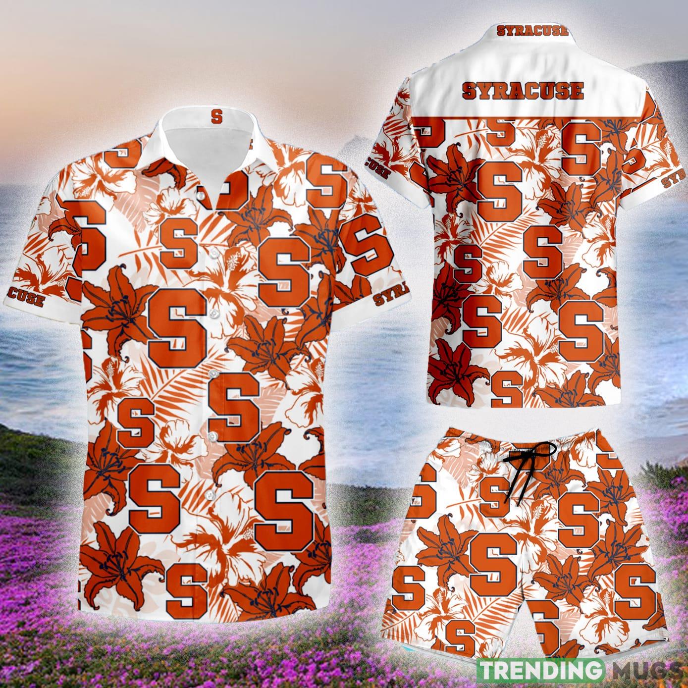 Syracuse Orange Design 3 Set 3D Hawaiian Shirt And Short Gift For Men And Women Hawaiian & Short Syracuse Orange Design 3 Set 3D Hawaiian Shirt And Short Gift For Men And Women Hawaiian & Short