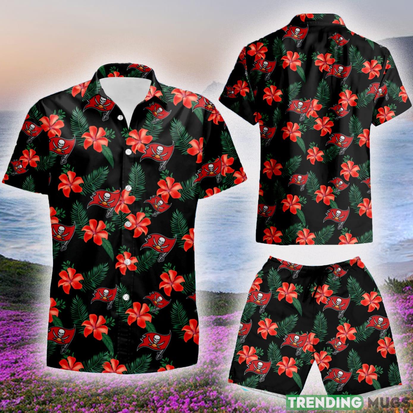 Tampa Bay Buccaneers Aloha Set 3D Hawaiian Shirt And Short Gift For Men And Women Hawaiian & Short Tampa Bay Buccaneers Aloha Set 3D Hawaiian Shirt And Short Gift For Men And Women Hawaiian & Short
