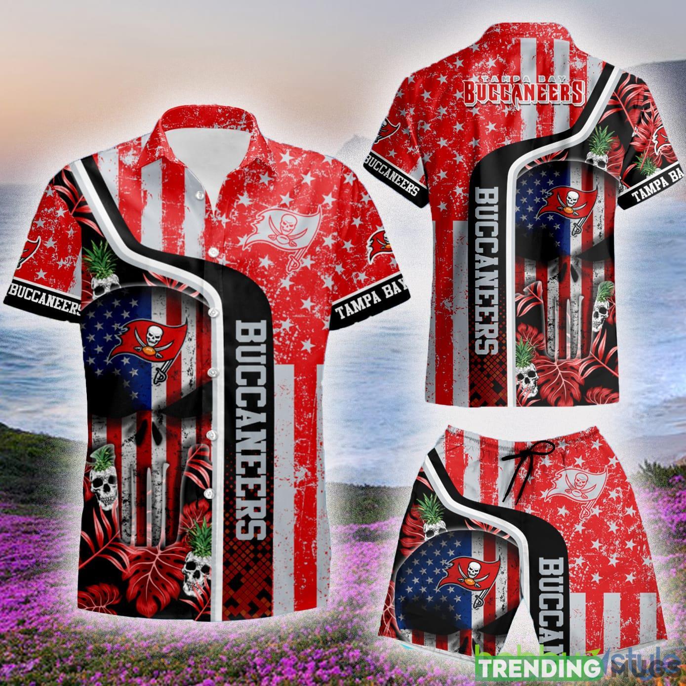 Tampa Bay Buccaneers Graphic Patterns Kull Punisher Set 3D Hawaiian Shirt And Short Gift For Men And Women Hawaiian & Short Tampa Bay Buccaneers Graphic Patterns Kull Punisher Set 3D Hawaiian Shirt And Short Gift For Men And Women Hawaiian & Short
