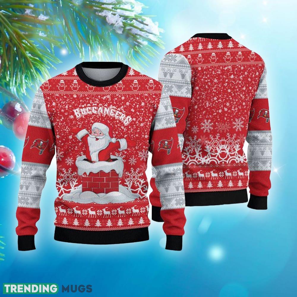 Tampa Bay Buccaneers Printed Funny Santa Claus Show Team Spirit NFL Ugly Christmas Sweater - Tampa Bay Buccaneers Printed Funny Santa Claus Show Team Spirit NFL Ugly Christmas Sweater Tampa Bay Buccaneers Printed Funny Santa Claus Show Team Spirit NFL Ugly Christmas Sweater - Tampa Bay Buccaneers Printed Funny Santa Claus Show Team Spirit NFL Ugly Christmas Sweater
