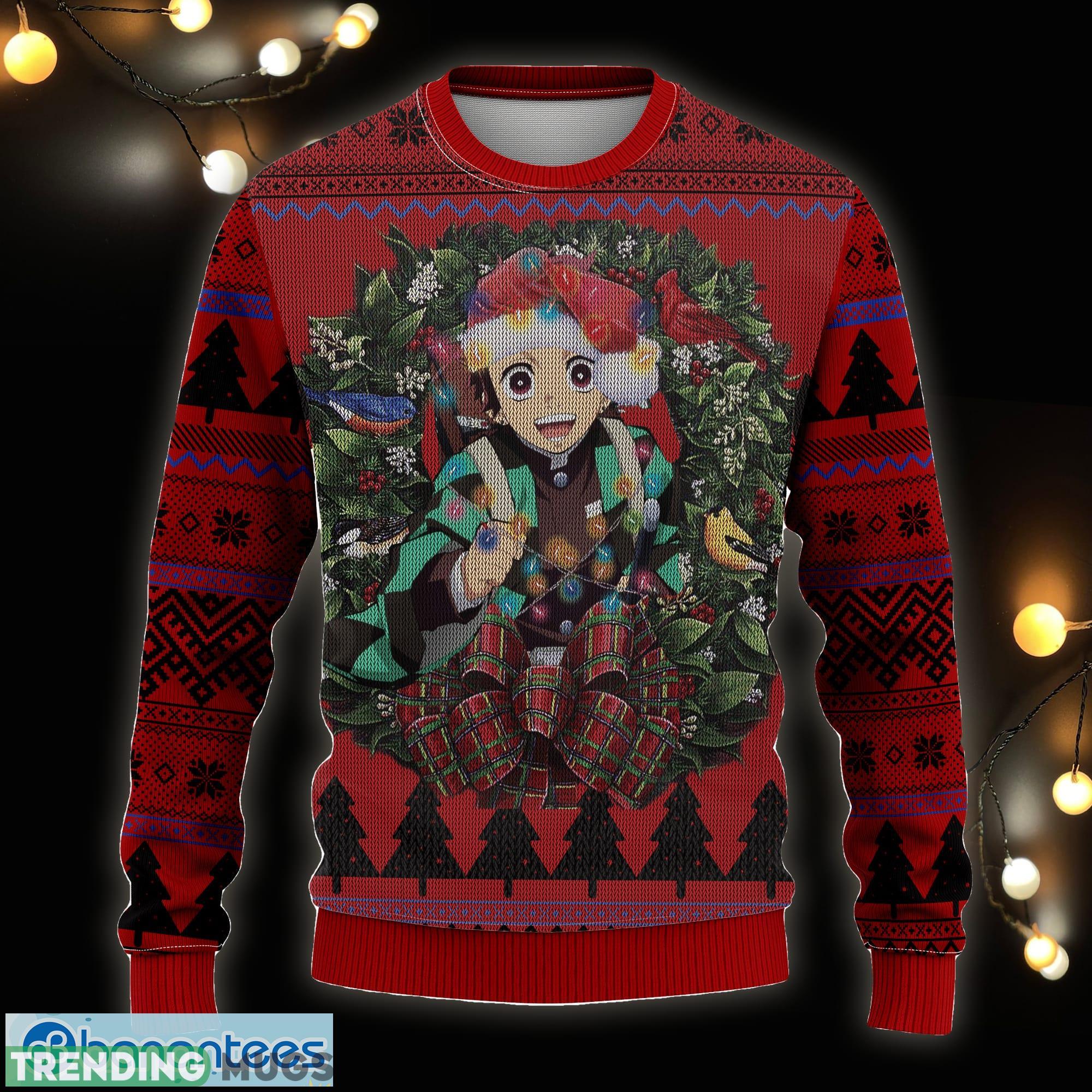 Tanjirou Kimesu No Yaiba Mc Thanksgiving Ugly Christmas Sweater For Men Women - Tanjirou Kimesu No Yaiba Mc Ugly Christmas Sweater Thanksgiving Gift