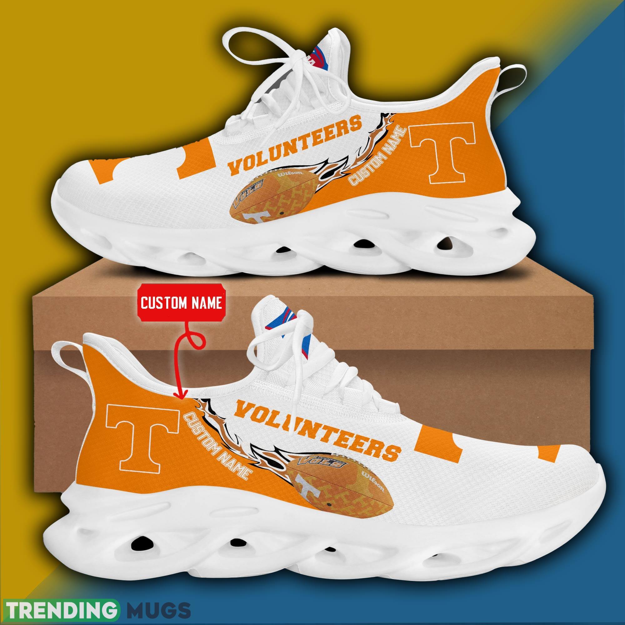 Tennessee Volunteers NCCA Logo New Style Max Soul Shoes Custom Name Max Soul Tennessee Volunteers NCCA Logo New Style Max Soul Shoes Custom Name Max Soul