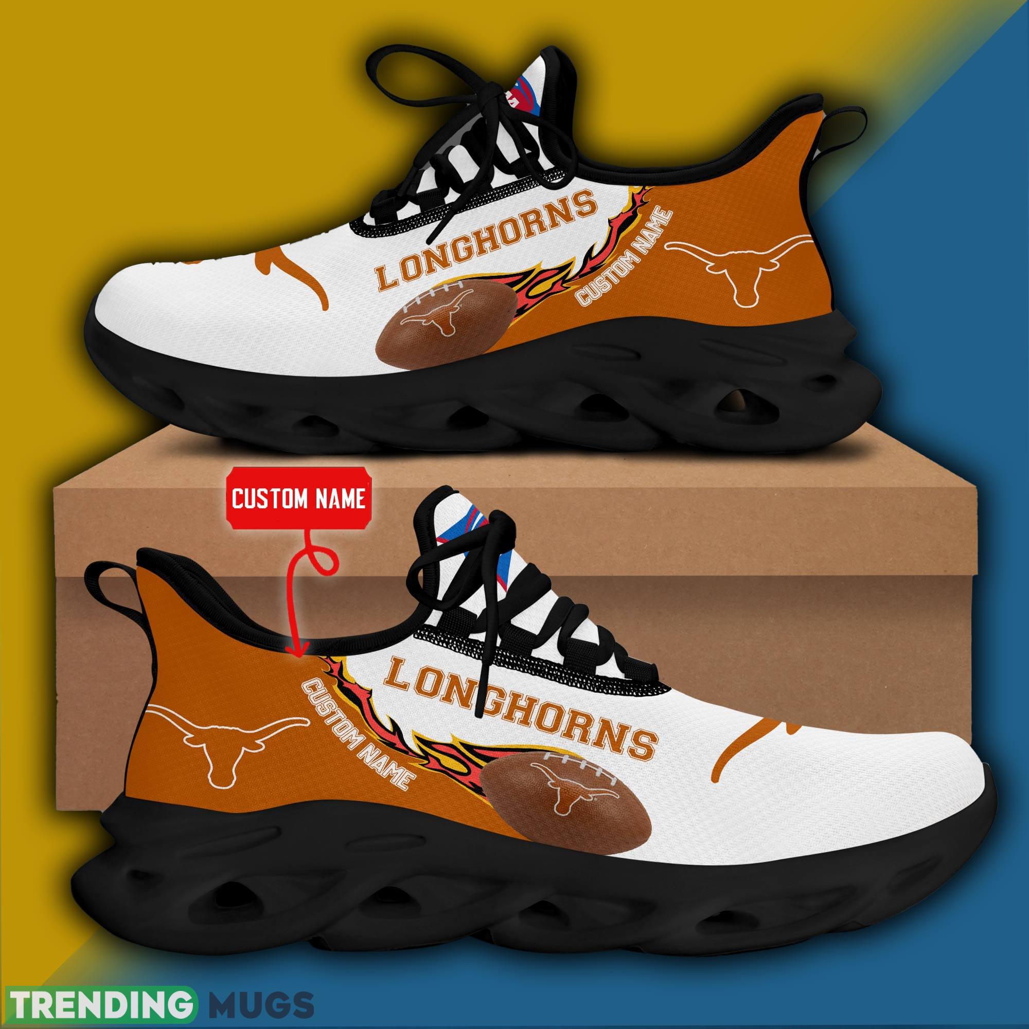 Texas Longhorns NCCA Logo New Style Max Soul Shoes Custom Name - Texas Longhorns NCCA Logo New Style Max Soul Shoes Custom Name_1 Texas Longhorns NCCA Logo New Style Max Soul Shoes Custom Name - Texas Longhorns NCCA Logo New Style Max Soul Shoes Custom Name_1