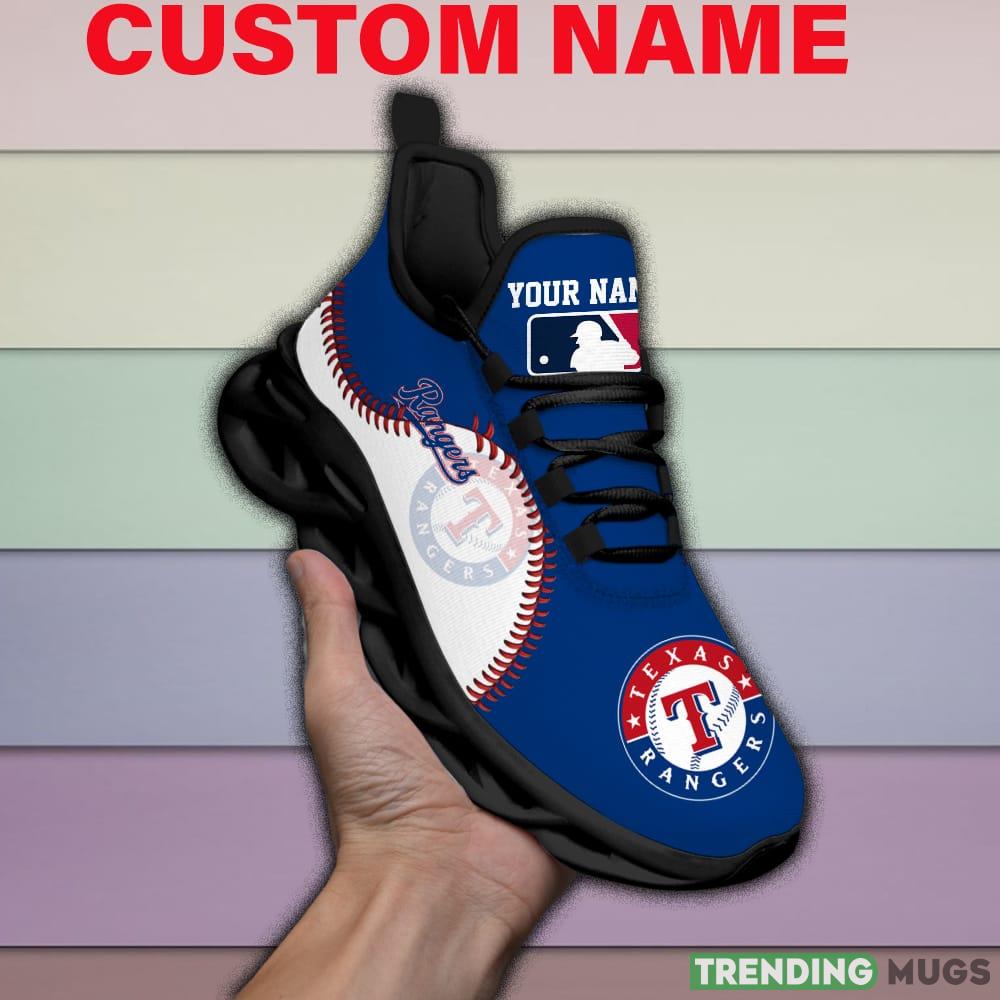 Texas Rangers Mix Jerseys MLB Max Soul Shoes Custom Name For Men And Women Running Sneakers Max Soul Texas Rangers Mix Jerseys MLB Max Soul Shoes Custom Name For Men And Women Running Sneakers Max Soul