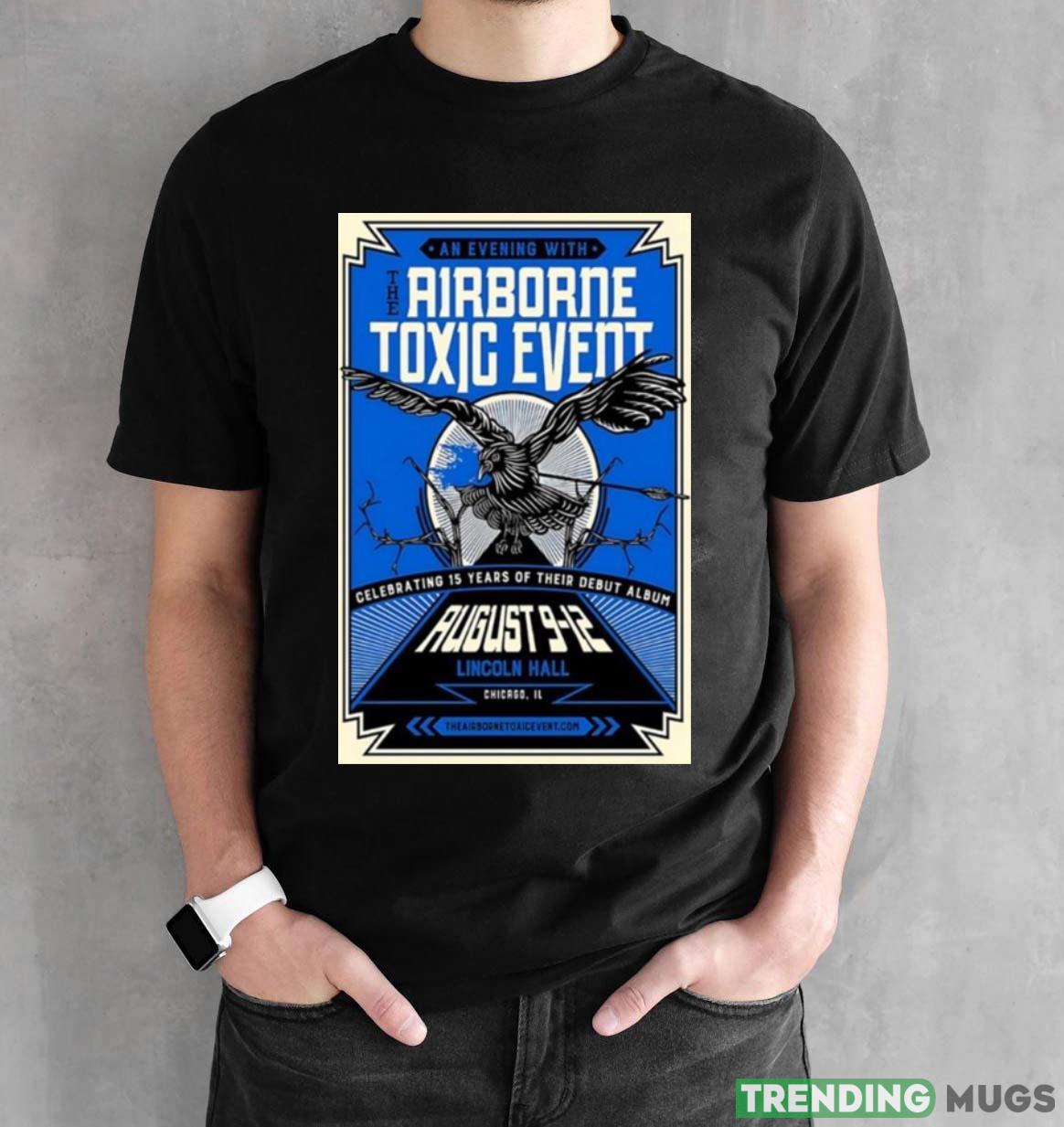 The Airborne Toxic Event Lincoln Hall Chicago IL August 12 2023 Shirt Dark Shirt The Airborne Toxic Event Lincoln Hall Chicago IL August 12 2023 Shirt Dark Shirt