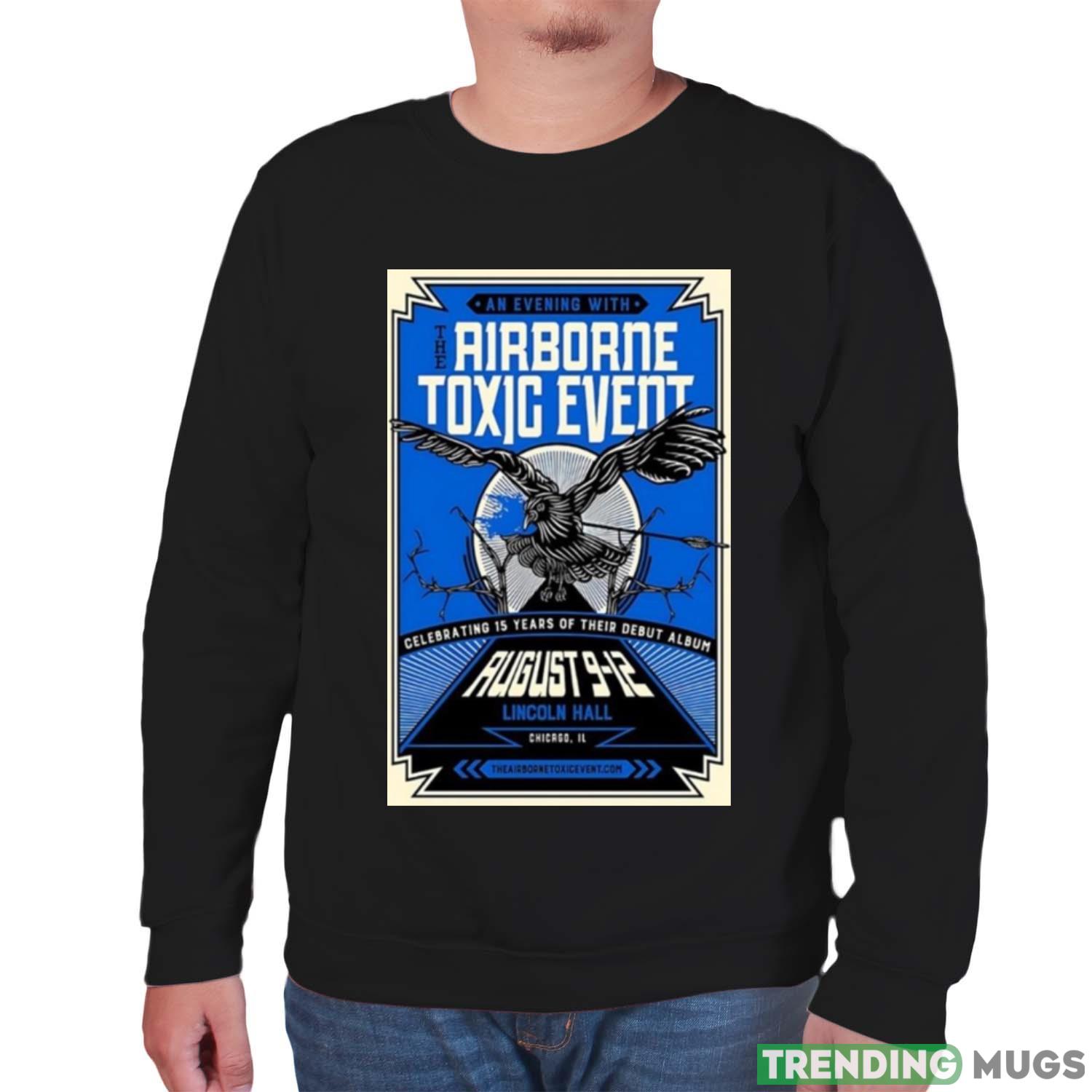 The Airborne Toxic Event Lincoln Hall Chicago IL August 12 2023 Shirt Dark Shirt The Airborne Toxic Event Lincoln Hall Chicago IL August 12 2023 Shirt Dark Shirt