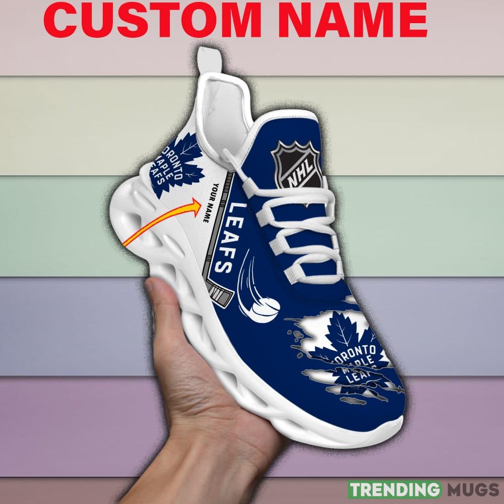 Toronto Maple Leafs NHL Max Soul Shoes Custom Name For Men And Women Running Sneakers Max Soul Toronto Maple Leafs NHL Max Soul Shoes Custom Name For Men And Women Running Sneakers Max Soul