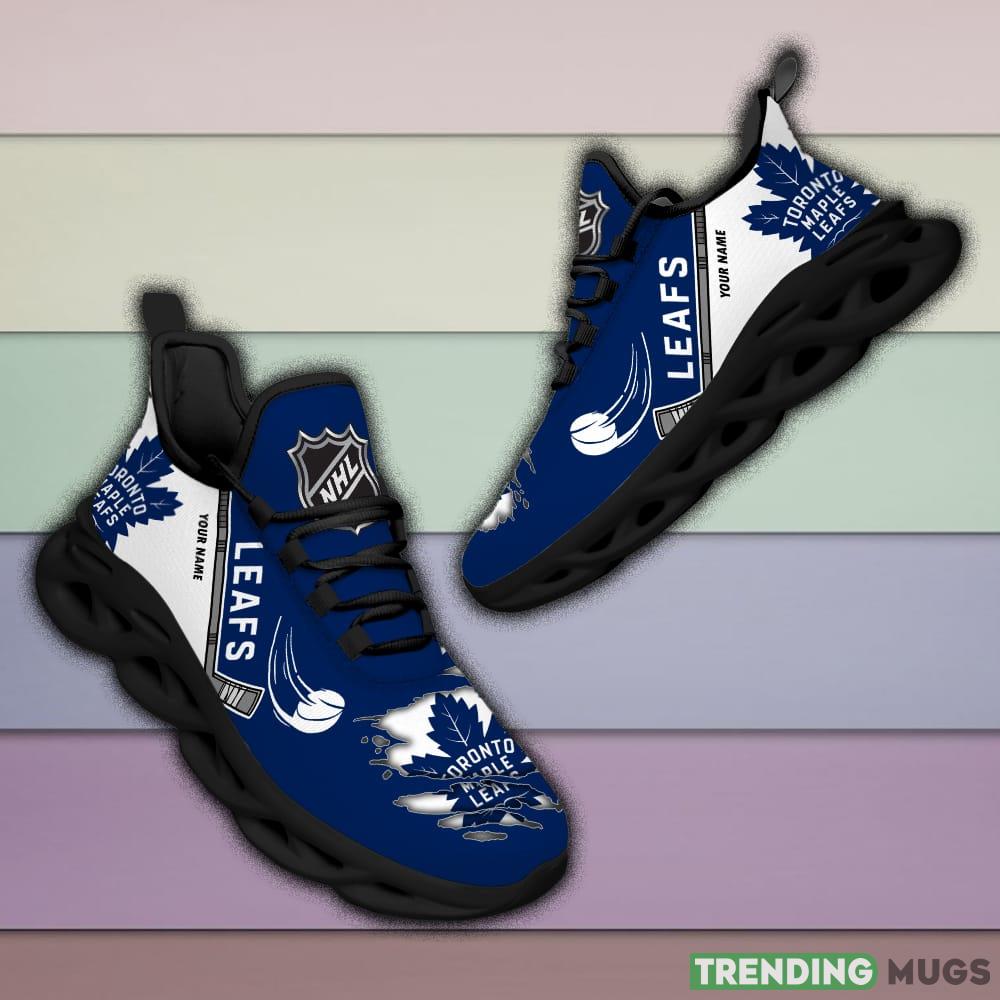 Toronto Maple Leafs NHL Max Soul Shoes Custom Name For Men And Women Running Sneakers Max Soul Toronto Maple Leafs NHL Max Soul Shoes Custom Name For Men And Women Running Sneakers Max Soul