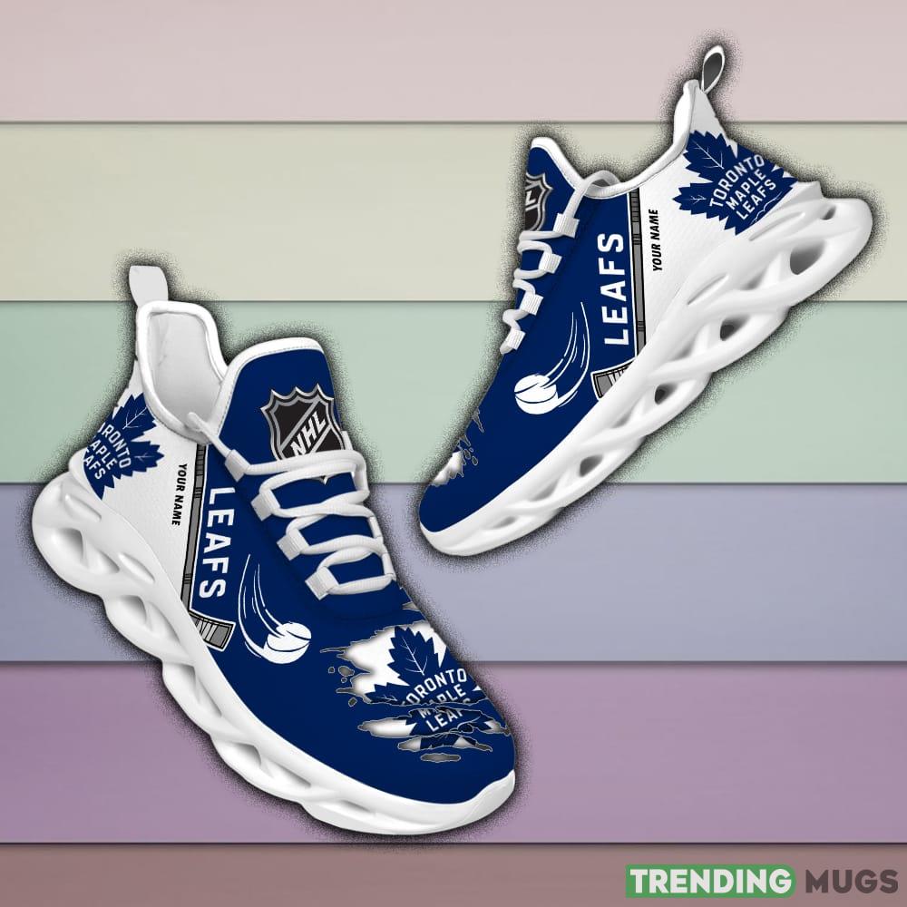 Toronto Maple Leafs NHL Max Soul Shoes Custom Name For Men And Women Running Sneakers Max Soul Toronto Maple Leafs NHL Max Soul Shoes Custom Name For Men And Women Running Sneakers Max Soul
