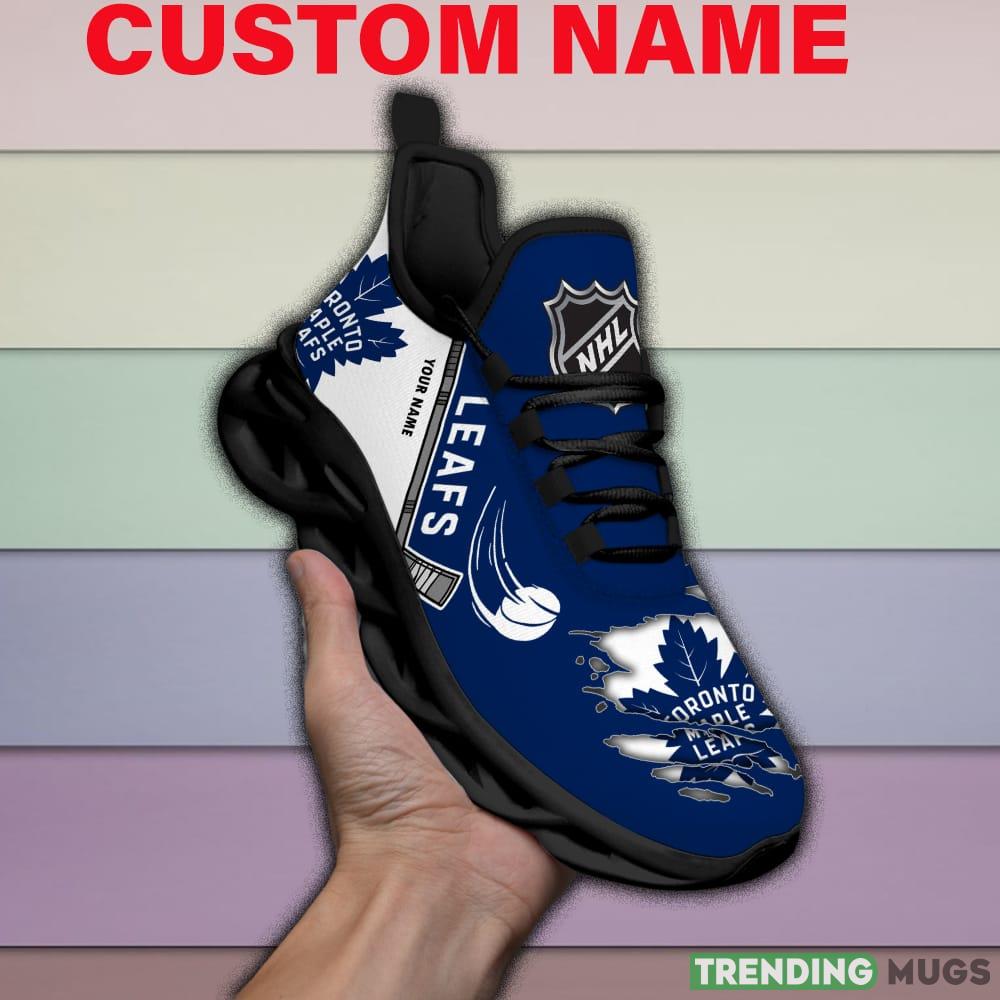 Toronto Maple Leafs NHL Max Soul Shoes Custom Name For Men And Women Running Sneakers - Toronto Maple Leafs-Personalized NHL Max Soul Shoes v2_1 Toronto Maple Leafs NHL Max Soul Shoes Custom Name For Men And Women Running Sneakers - Toronto Maple Leafs-Personalized NHL Max Soul Shoes v2_1