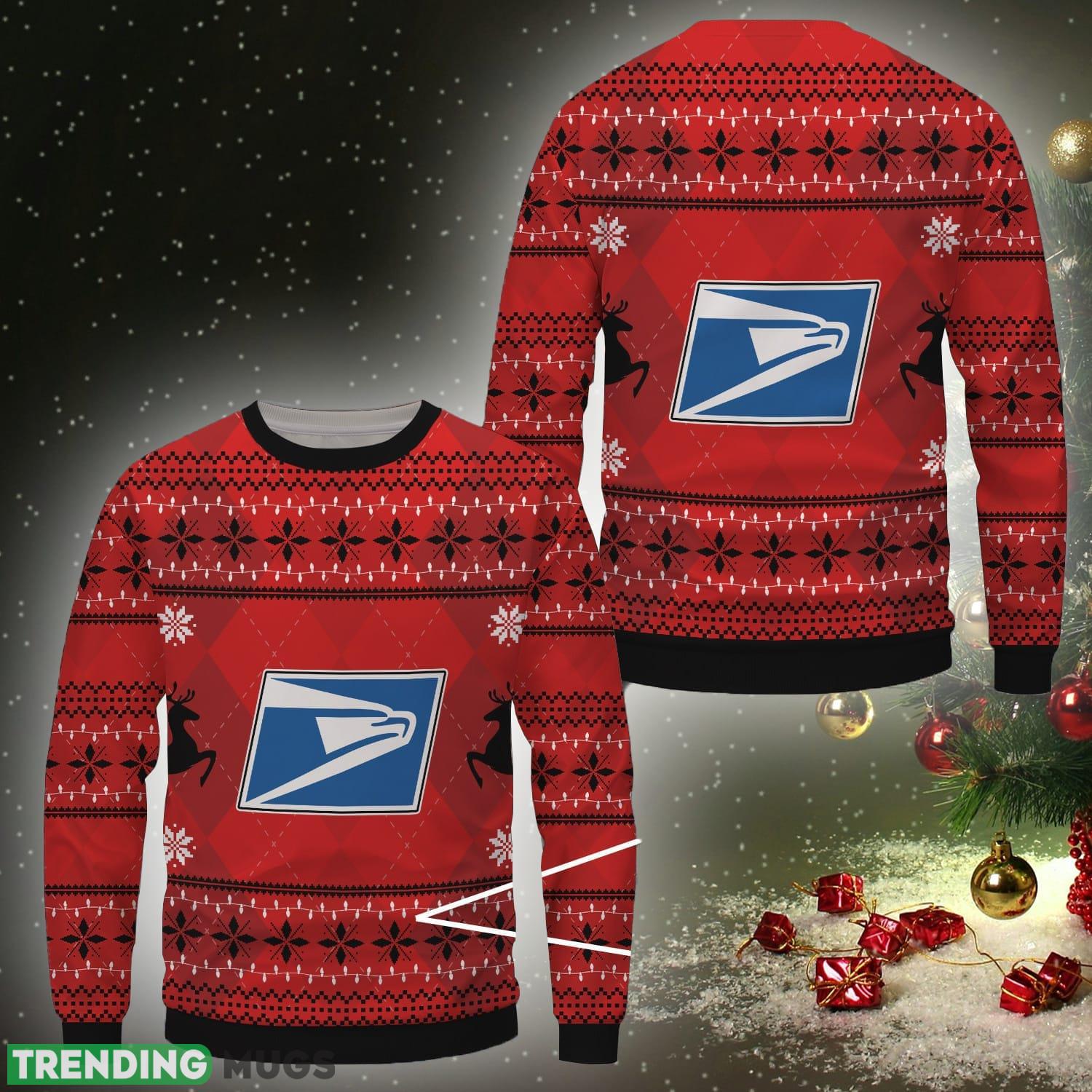 Usps Merry Ugly Christmas Sweater Gift For Men Women - Usps Merry Ugly Christmas Sweater Gift For Men Women