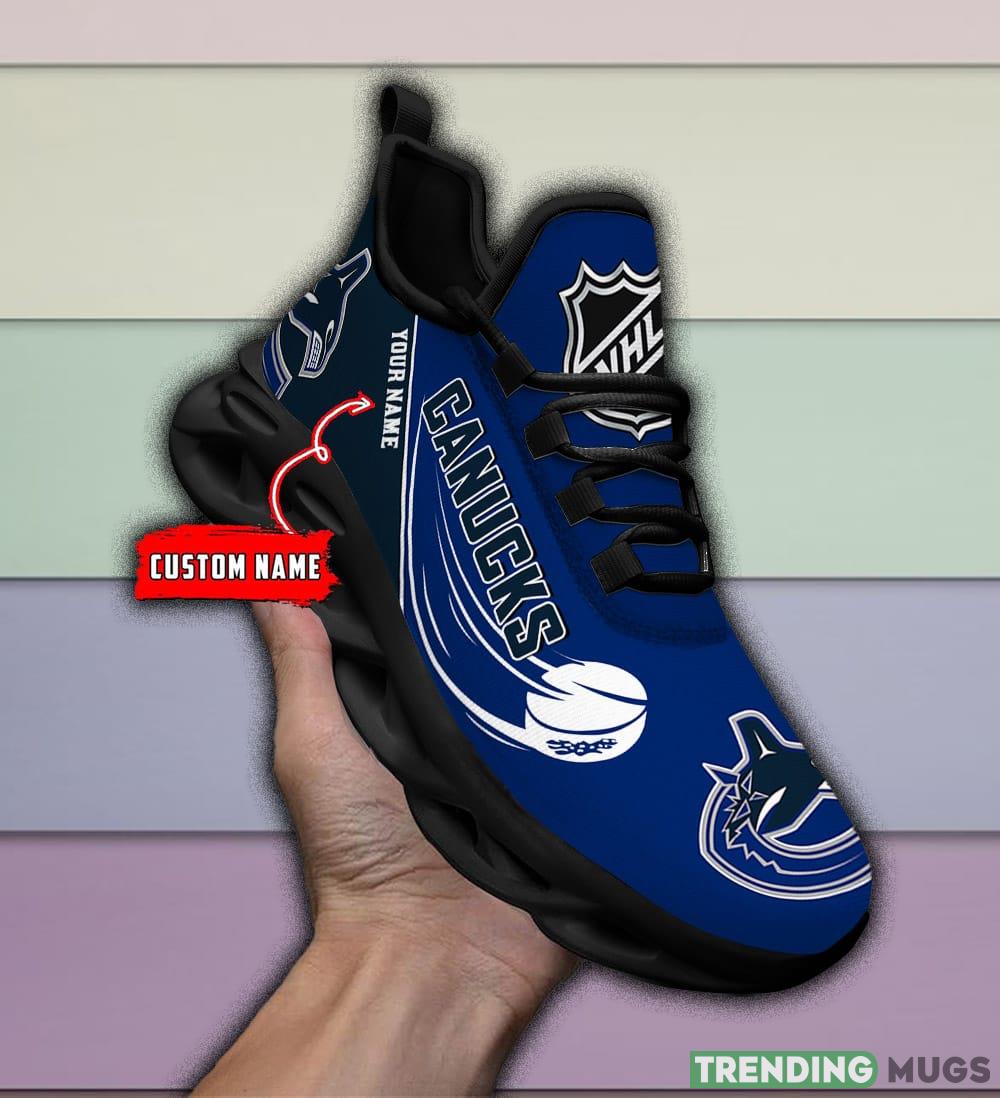 Vancouver Canucks NHL New Max Soul Shoes Custom Name For Men And Women Running Sneakers Max Soul Vancouver Canucks NHL New Max Soul Shoes Custom Name For Men And Women Running Sneakers Max Soul