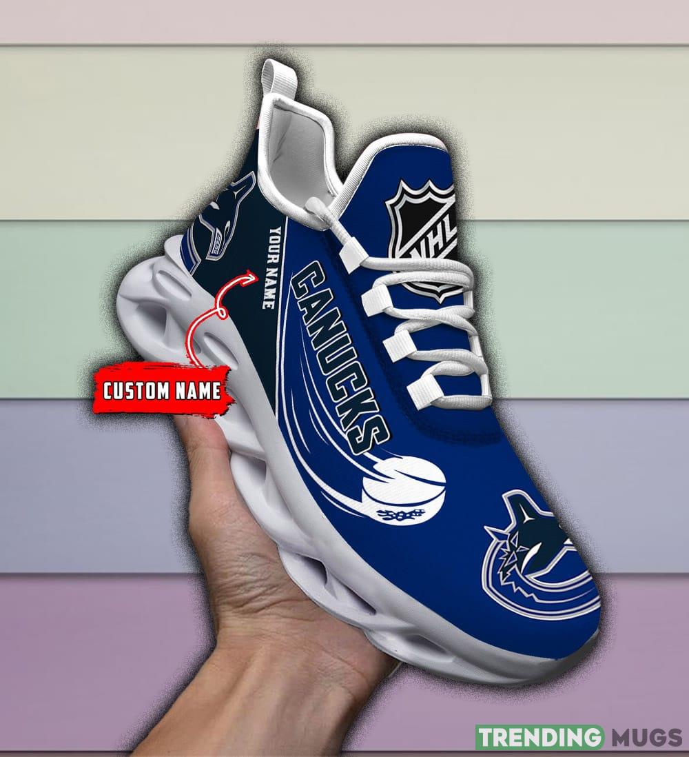 Vancouver Canucks NHL New Max Soul Shoes Custom Name For Men And Women Running Sneakers - Vancouver Canucks-Personalized NHL New Max Soul Shoes_1 Vancouver Canucks NHL New Max Soul Shoes Custom Name For Men And Women Running Sneakers - Vancouver Canucks-Personalized NHL New Max Soul Shoes_1