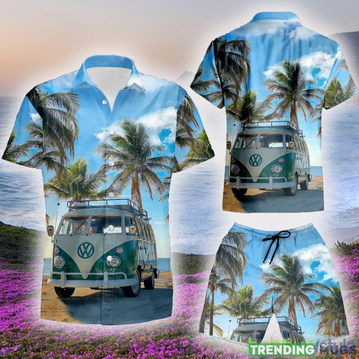 Vw Volkswagen Bus Set 3D Hawaiian Shirt And Short Gift For Men And Women Hawaiian & Short Vw Volkswagen Bus Set 3D Hawaiian Shirt And Short Gift For Men And Women Hawaiian & Short