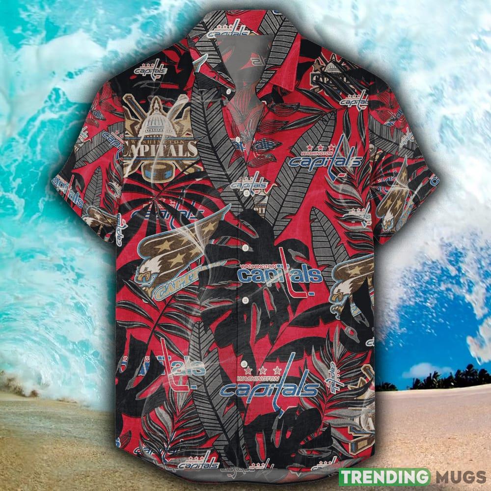 Washington Capitals Hawaiian Retro Logo NHLTropical Beach Men And Women Gift For Fans - Washington Capitals Hawaiian Retro Logo NHL_1 Washington Capitals Hawaiian Retro Logo NHLTropical Beach Men And Women Gift For Fans - Washington Capitals Hawaiian Retro Logo NHL_1