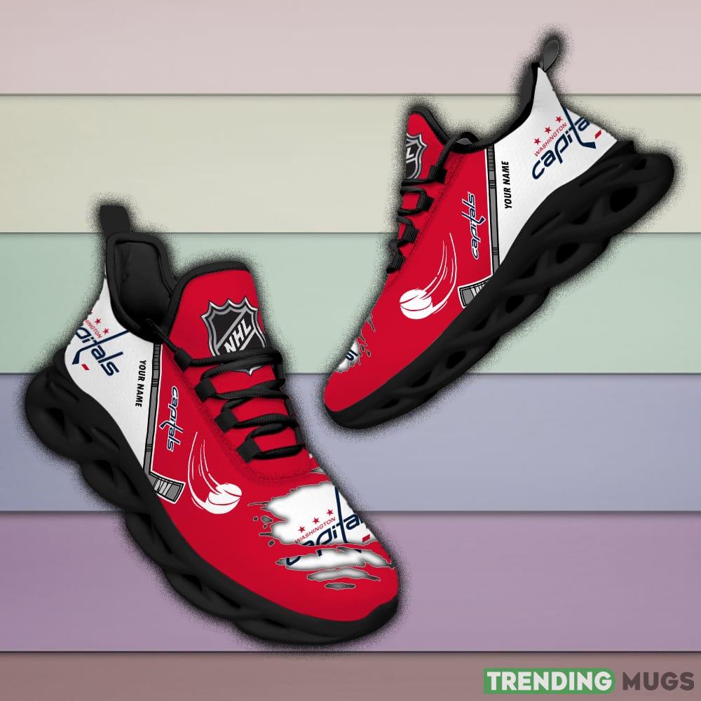 Washington Capitals NHL Max Soul Shoes Custom Name For Men And Women Running Sneakers Max Soul Washington Capitals NHL Max Soul Shoes Custom Name For Men And Women Running Sneakers Max Soul
