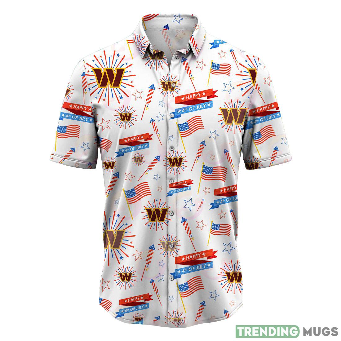 Washington Commanders NFL Design 1 Beach Hawaiian Shirt Men And Women For Fans Gift Hawaiian Shirt Washington Commanders NFL Design 1 Beach Hawaiian Shirt Men And Women For Fans Gift Hawaiian Shirt