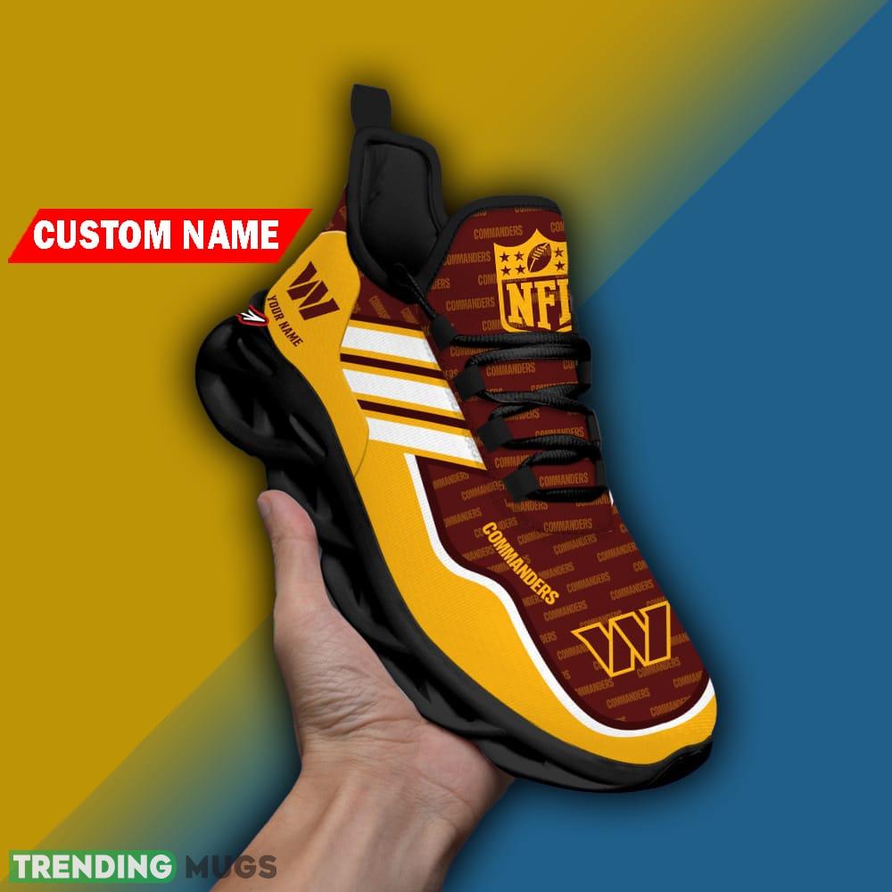 Washington Commanders NFL Personalized Name Max Soul Chunky Sneakers Gift For Men Women Max Soul Washington Commanders NFL Personalized Name Max Soul Chunky Sneakers Gift For Men Women Max Soul