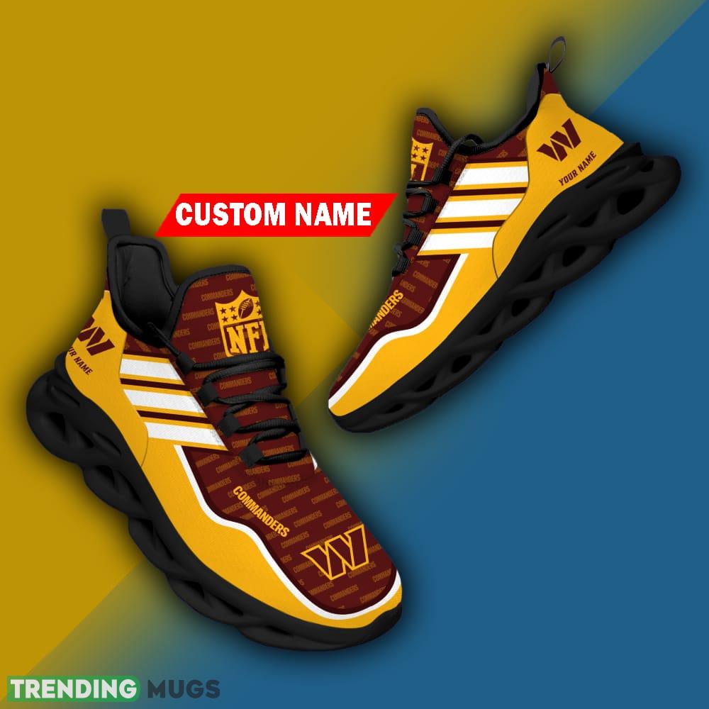 Washington Commanders NFL Personalized Name Max Soul Chunky Sneakers Gift For Men Women Max Soul Washington Commanders NFL Personalized Name Max Soul Chunky Sneakers Gift For Men Women Max Soul