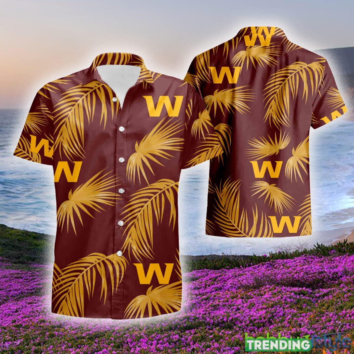 Washington Football Team Flower Set 3D Hawaiian Shirt And Short Gift For Men And Women - Washington Football Team Flower Short Sleeve Hawaiian Shirt summer shirt_1 Washington Football Team Flower Set 3D Hawaiian Shirt And Short Gift For Men And Women - Washington Football Team Flower Short Sleeve Hawaiian Shirt summer shirt_1