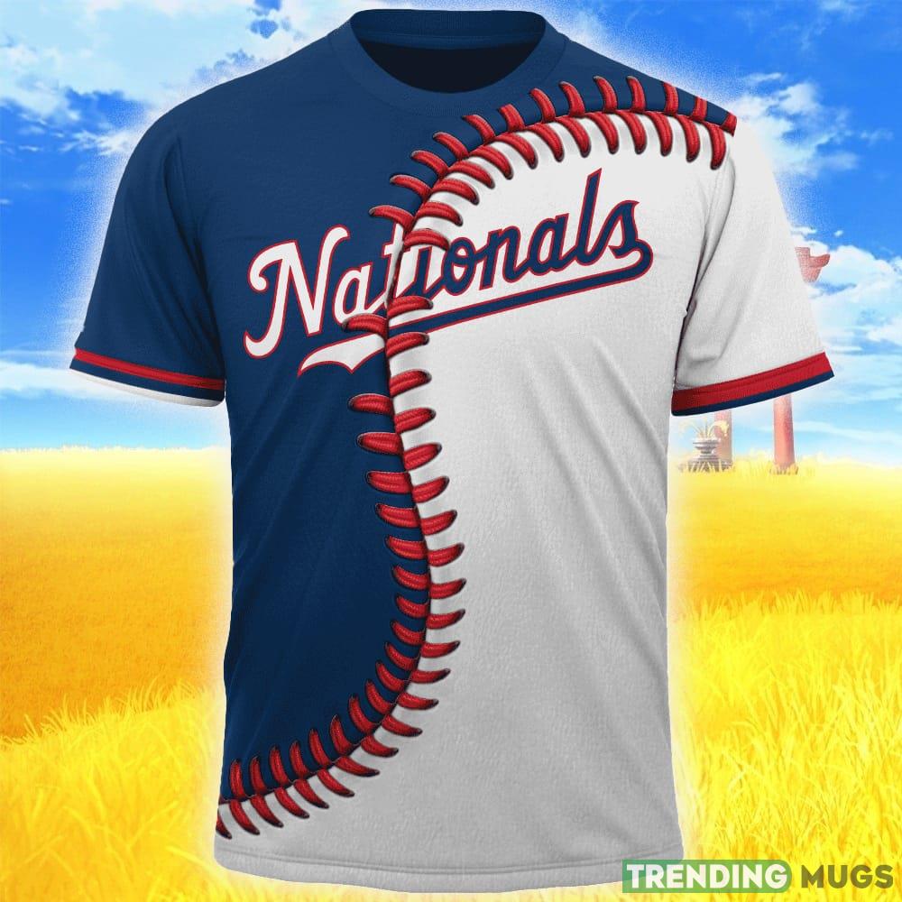 Washington Nationals MLB Custom Number And Name 3D T Shirt Gift For Men And Women Fans 3D T Shirt Washington Nationals MLB Custom Number And Name 3D T Shirt Gift For Men And Women Fans 3D T Shirt