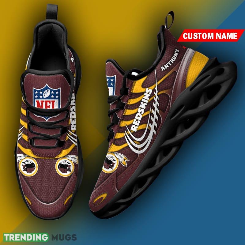 Washington Redskinds NFL New Style Max Soul Shoes Custom Name Gift For Men Women Max Soul Washington Redskinds NFL New Style Max Soul Shoes Custom Name Gift For Men Women Max Soul
