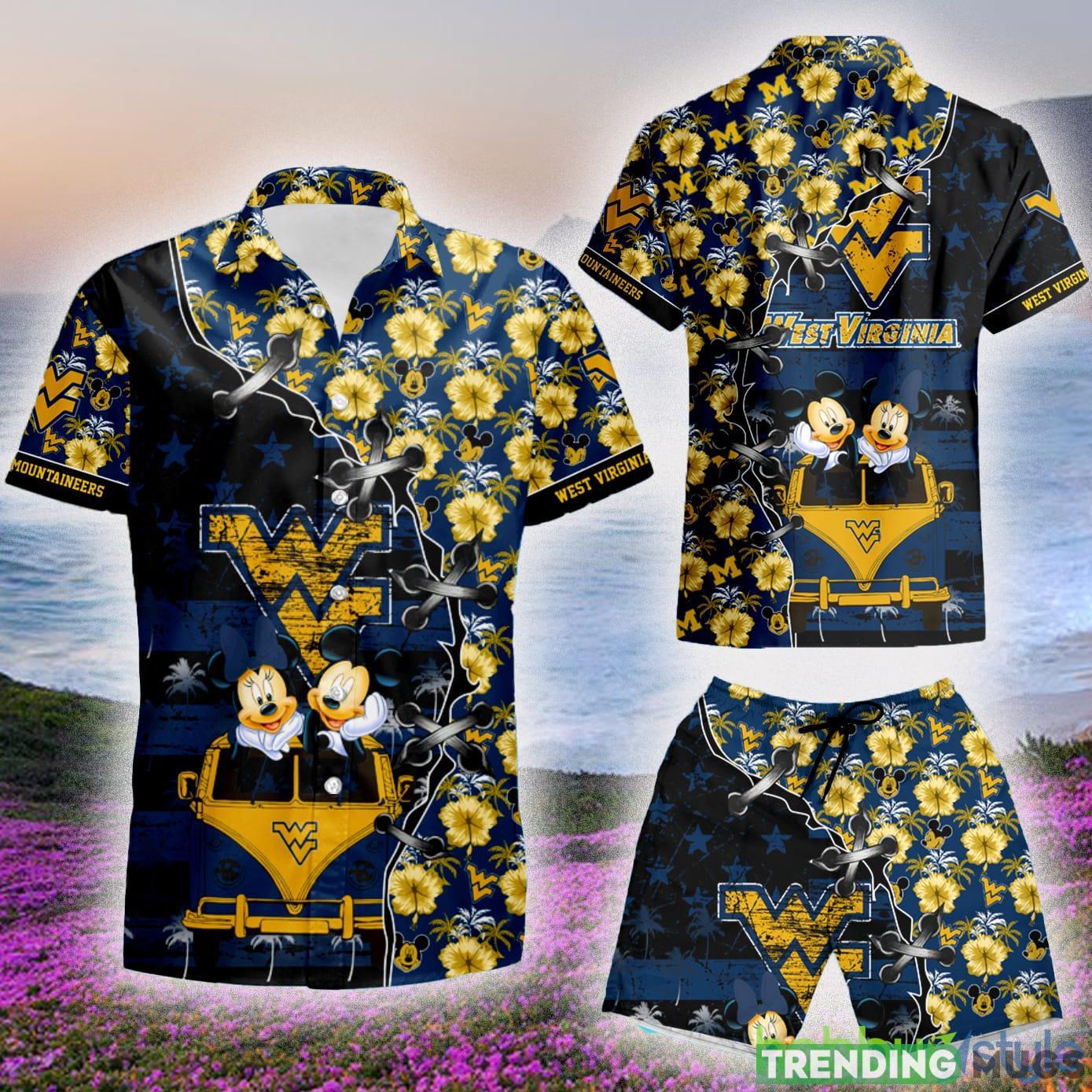 West Virginia Mountaineers NCAA Design 4 Set 3D Hawaiian Shirt And Short Gift For Men And Women Hawaiian & Short West Virginia Mountaineers NCAA Design 4 Set 3D Hawaiian Shirt And Short Gift For Men And Women Hawaiian & Short
