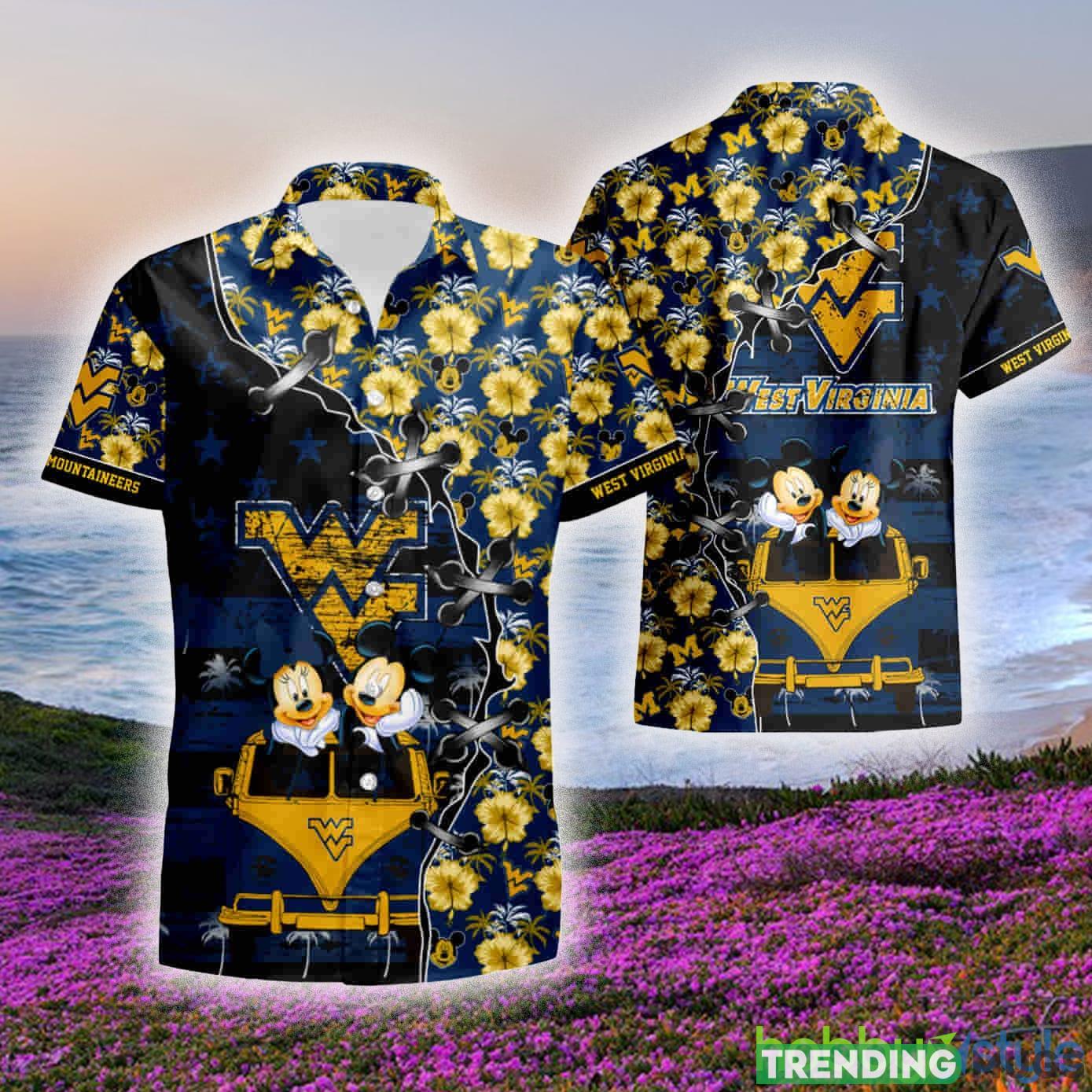 West Virginia Mountaineers NCAA Design 4 Set 3D Hawaiian Shirt And Short Gift For Men And Women - West Virginia Mountaineers NCAA2 2 summer shirt_1 West Virginia Mountaineers NCAA Design 4 Set 3D Hawaiian Shirt And Short Gift For Men And Women - West Virginia Mountaineers NCAA2 2 summer shirt_1