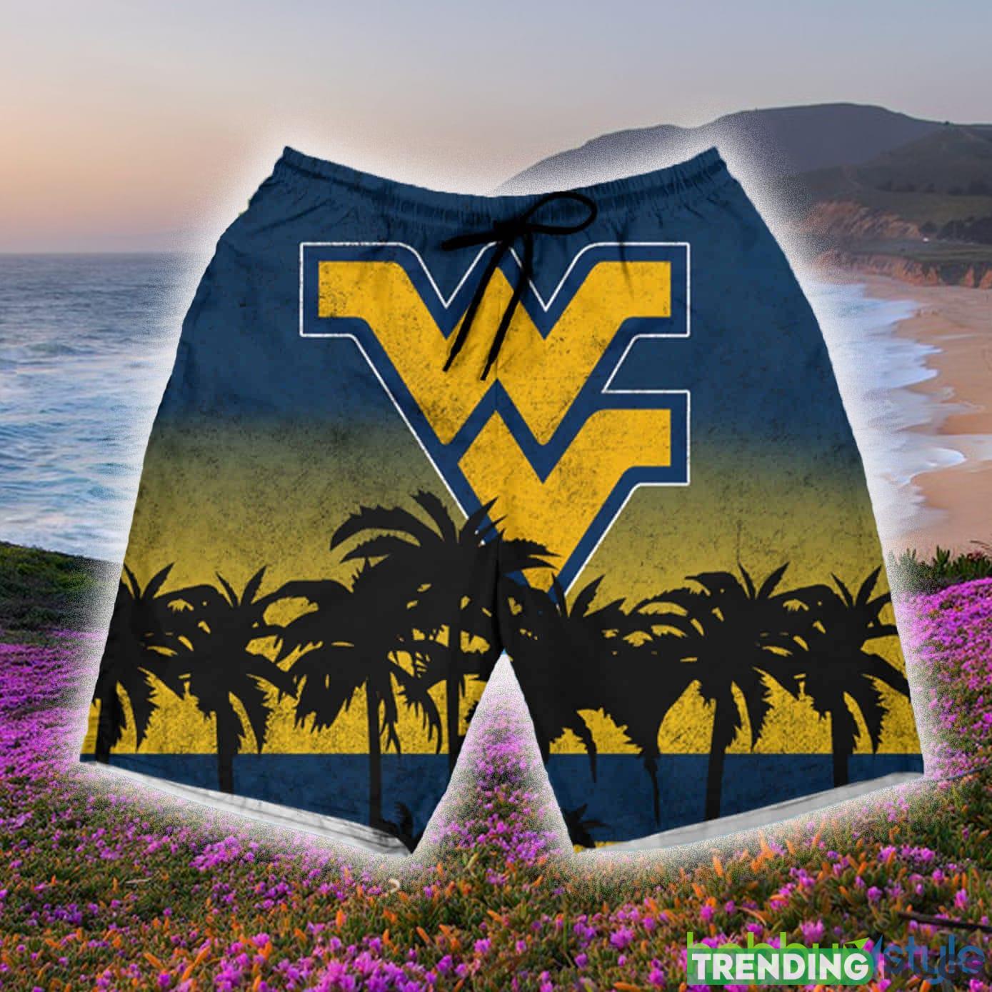 West Virginia Mountaineers Set 3D Hawaiian Shirt And Short Gift For Men And Women Hawaiian & Short West Virginia Mountaineers Set 3D Hawaiian Shirt And Short Gift For Men And Women Hawaiian & Short