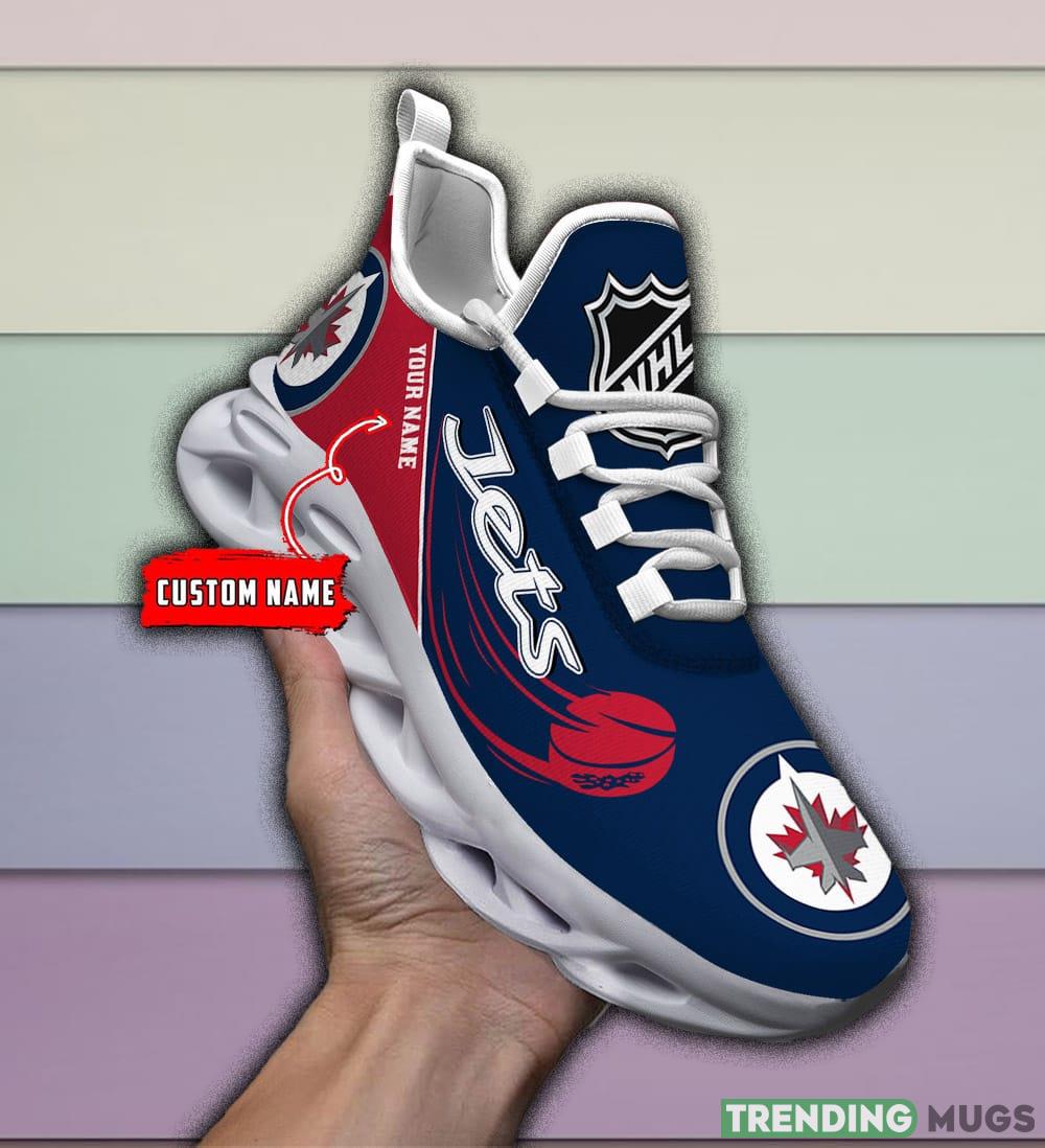 Winnipeg Jets NHL New Max Soul Shoes Custom Name For Men And Women Running Sneakers - Winnipeg Jets-Personalized NHL New Max Soul Shoes_1 Winnipeg Jets NHL New Max Soul Shoes Custom Name For Men And Women Running Sneakers - Winnipeg Jets-Personalized NHL New Max Soul Shoes_1