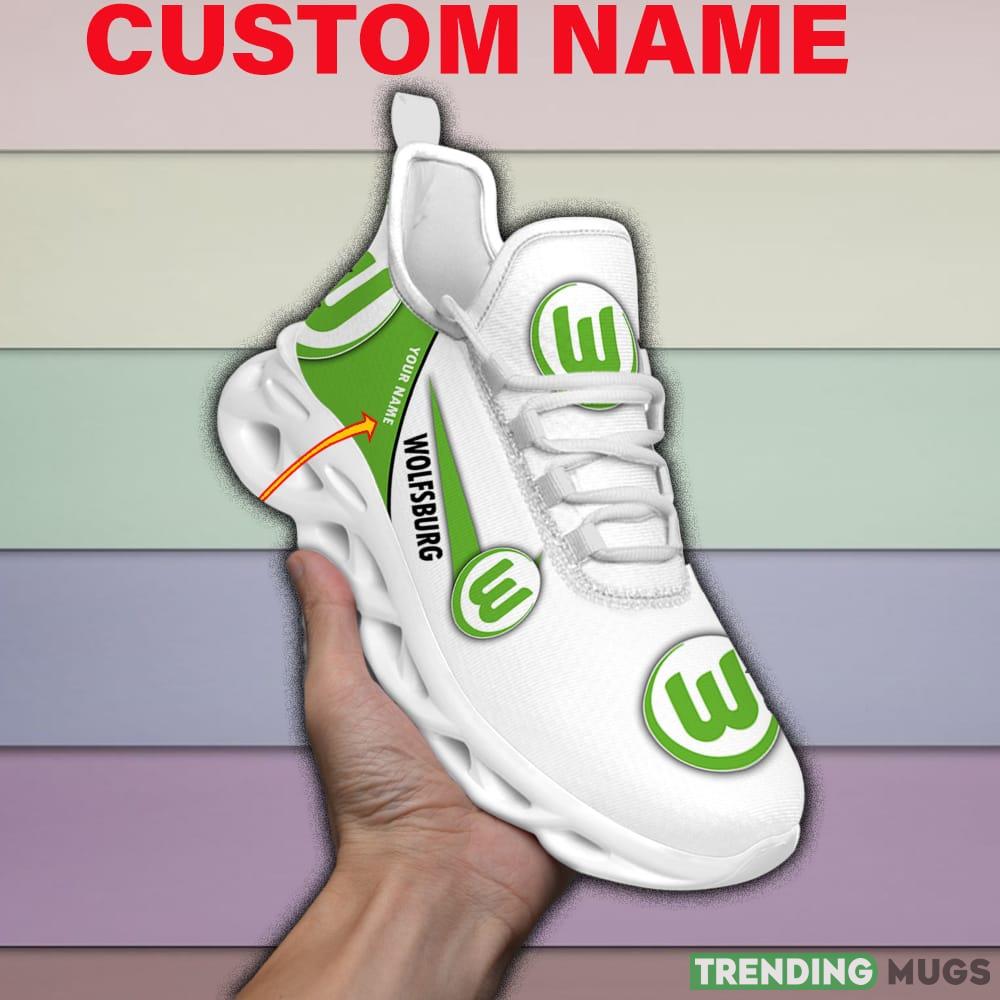 Wolfsburg Bundesliga Max Soul Shoes Custom Name For Men And Women Running Sneakers Max Soul Wolfsburg Bundesliga Max Soul Shoes Custom Name For Men And Women Running Sneakers Max Soul