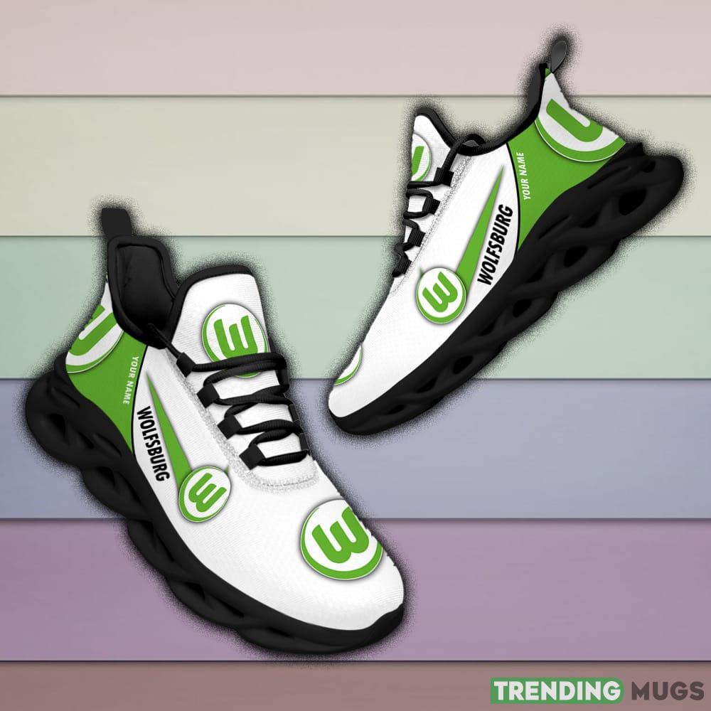 Wolfsburg Bundesliga Max Soul Shoes Custom Name For Men And Women Running Sneakers Max Soul Wolfsburg Bundesliga Max Soul Shoes Custom Name For Men And Women Running Sneakers Max Soul
