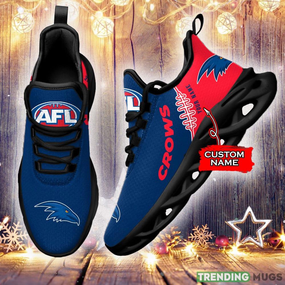 Adelaide Crows AFL Clunky Shoes Custom Name Running Sneakers For Fans Gift Max Soul Adelaide Crows AFL Clunky Shoes Custom Name Running Sneakers For Fans Gift Max Soul