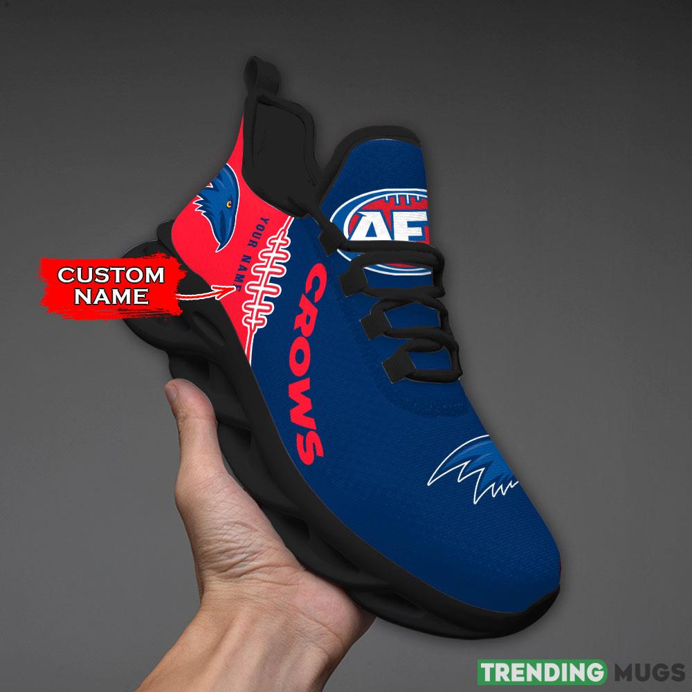 Adelaide Crows AFL Clunky Shoes Custom Name Running Sneakers For Fans Gift Max Soul Adelaide Crows AFL Clunky Shoes Custom Name Running Sneakers For Fans Gift Max Soul