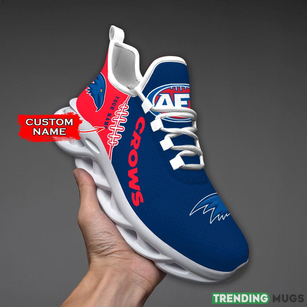 Adelaide Crows AFL Clunky Shoes Custom Name Running Sneakers For Fans Gift Max Soul Adelaide Crows AFL Clunky Shoes Custom Name Running Sneakers For Fans Gift Max Soul