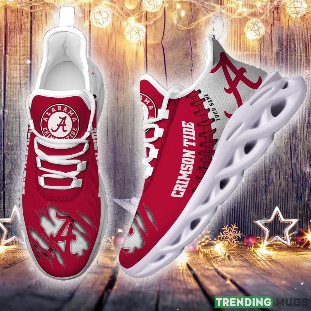 Alabama Crimson Tide Custom Name Max Soul Shoes Chunky Sneakers Gift For Fans Max Soul Alabama Crimson Tide Custom Name Max Soul Shoes Chunky Sneakers Gift For Fans Max Soul