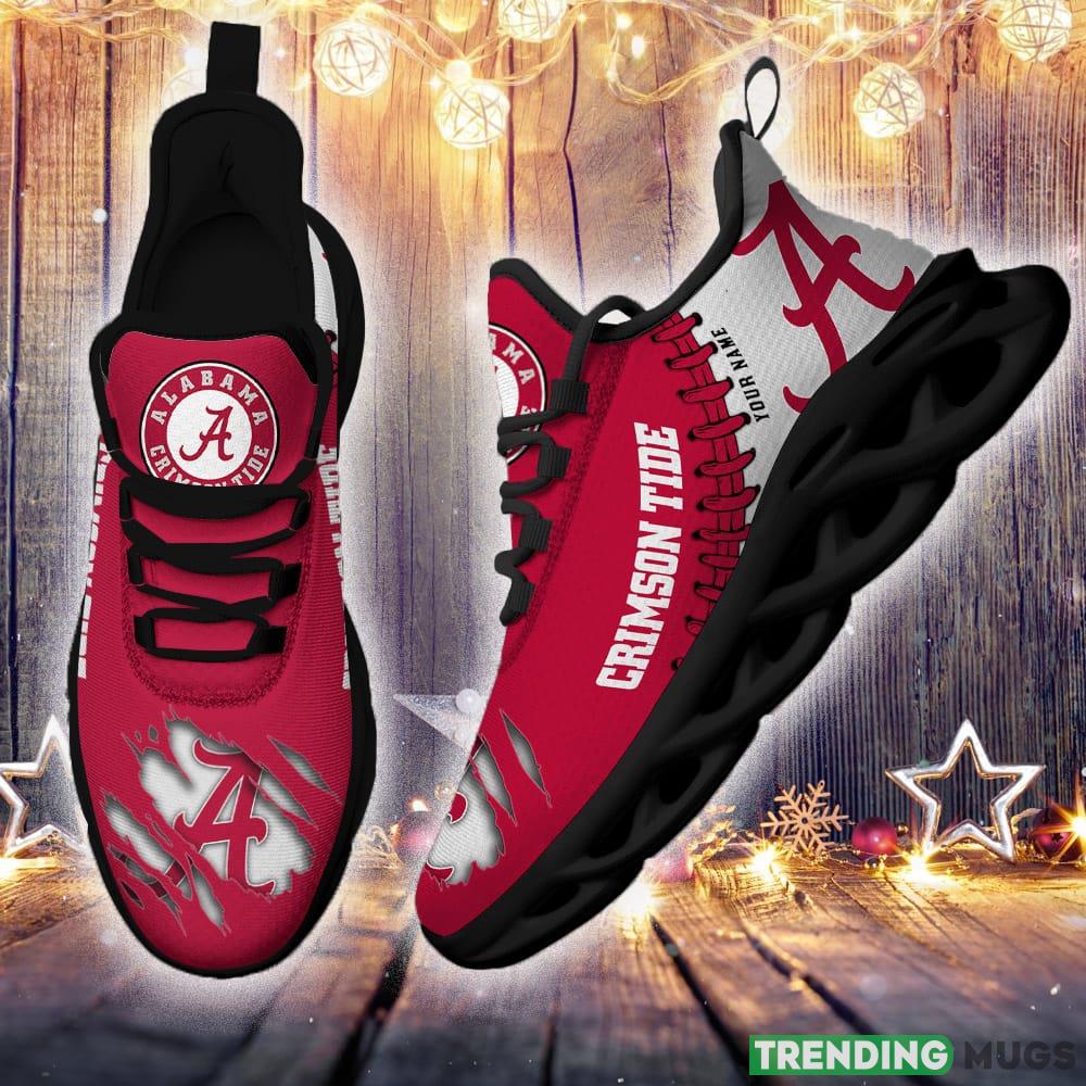 Alabama Crimson Tide Custom Name Max Soul Shoes Chunky Sneakers Gift For Fans Max Soul Alabama Crimson Tide Custom Name Max Soul Shoes Chunky Sneakers Gift For Fans Max Soul