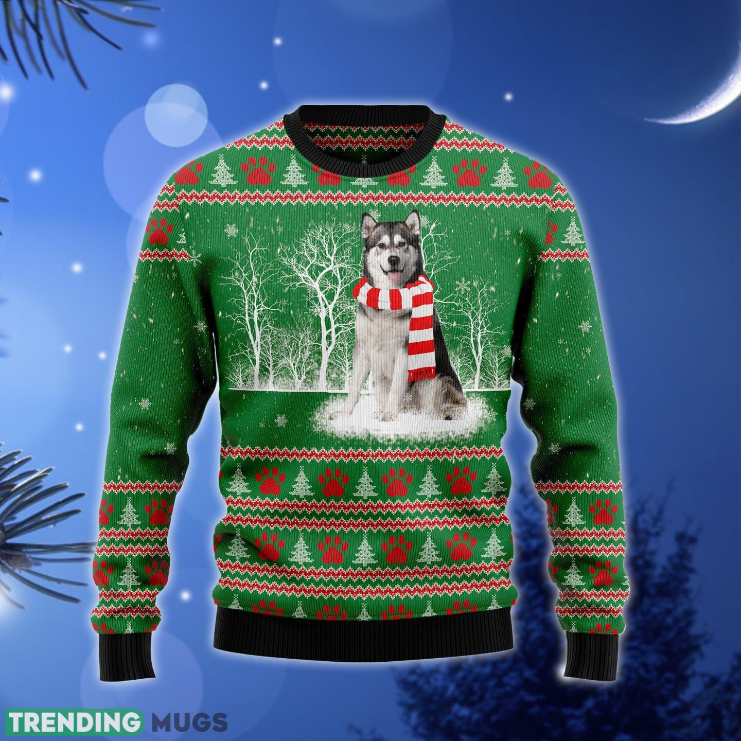 Alaskan Malamute Winter Tree Ugly Christmas Sweater Gift Men Women - Alaskan Malamute Winter Tree G51125 unisex womens & mens, couples matching, friends, dog lover, funny family ugly christmas holiday sweater gifts (plus size available)_1 Alaskan Malamute Winter Tree Ugly Christmas Sweater Gift Men Women - Alaskan Malamute Winter Tree G51125 unisex womens & mens, couples matching, friends, dog lover, funny family ugly christmas holiday sweater gifts (plus size available)_1