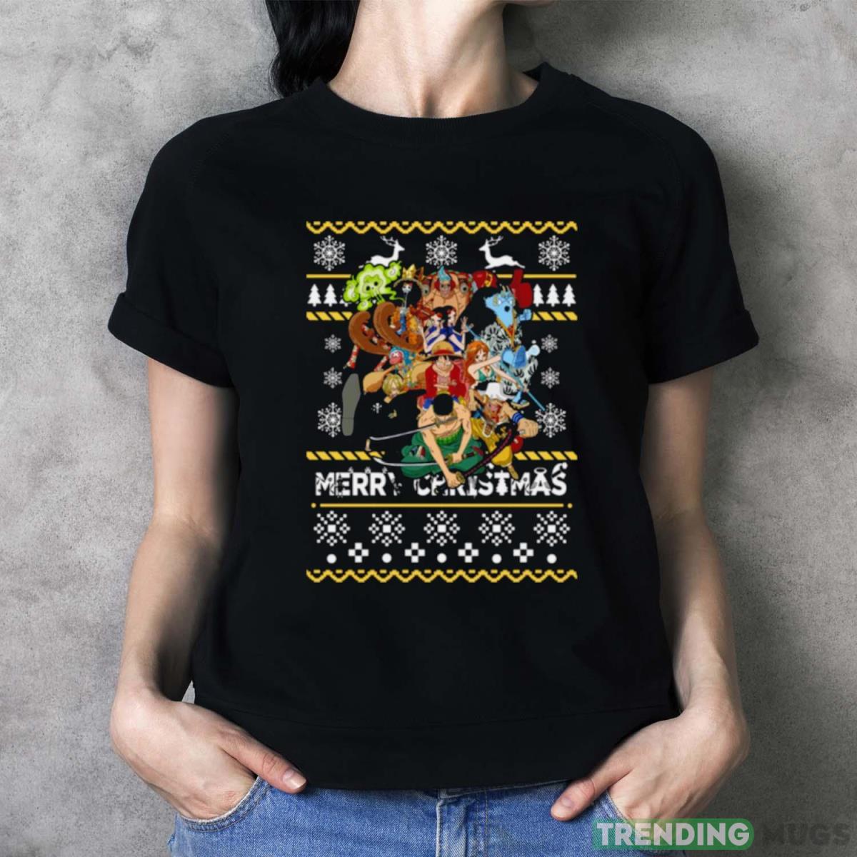 All Characters One Piece Christmas shirt Dark Shirt All Characters One Piece Christmas shirt Dark Shirt