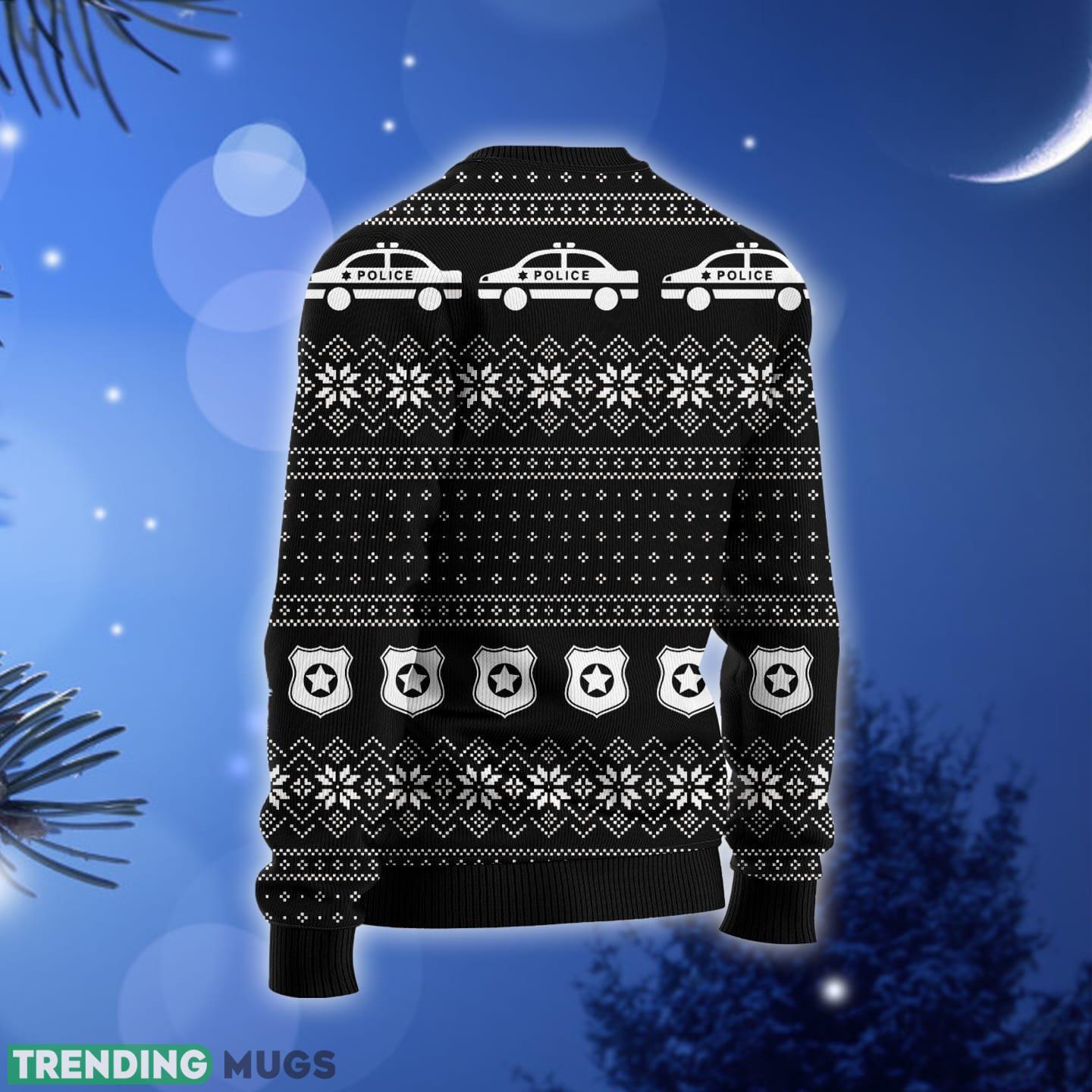 All I Want For Is More Police Ugly Christmas Sweater Gift Men Women 3D Sweater All I Want For Is More Police Ugly Christmas Sweater Gift Men Women 3D Sweater