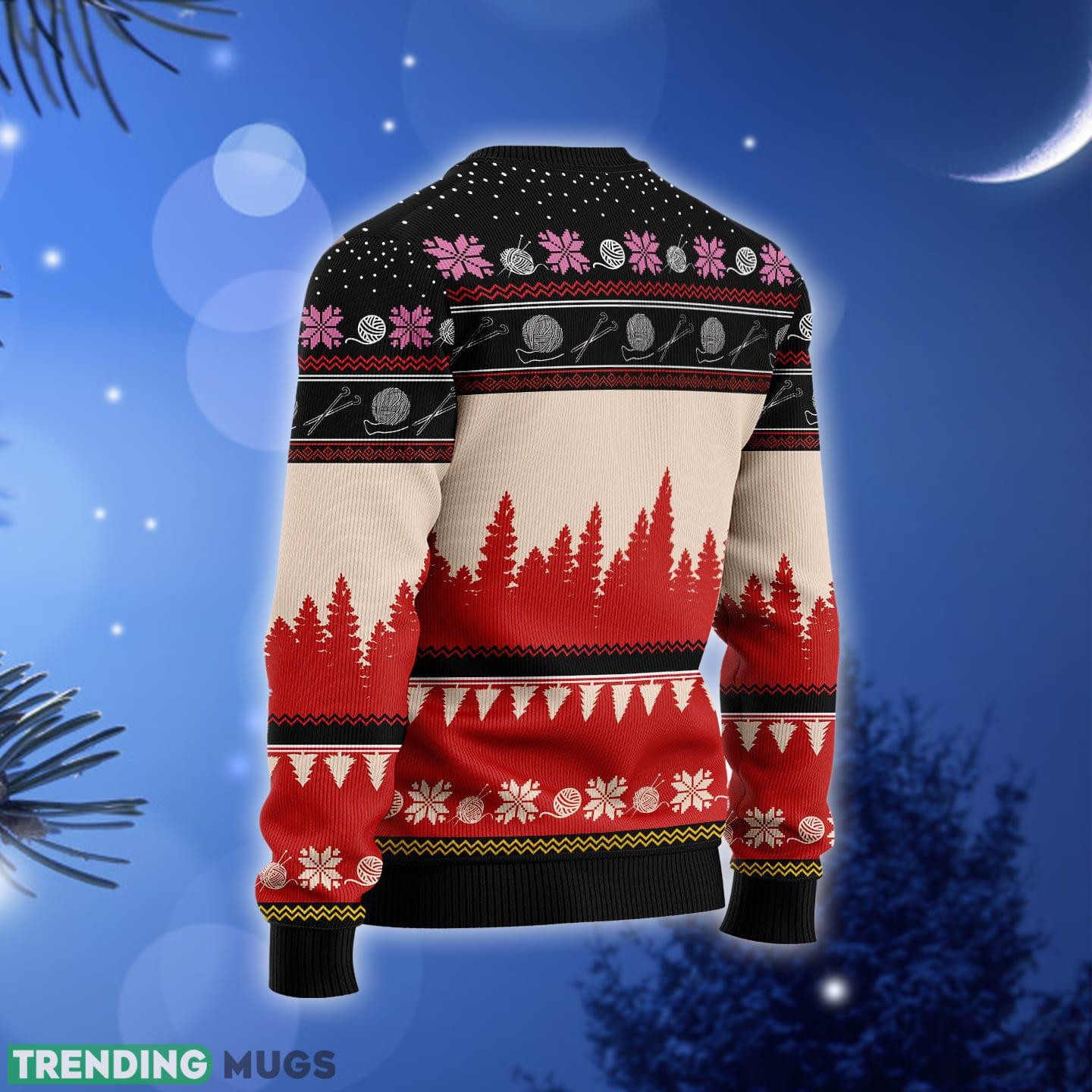 All I Want For Is More Time For Knitting Ugly Christmas Sweater Gift Men Women 3D Sweater All I Want For Is More Time For Knitting Ugly Christmas Sweater Gift Men Women 3D Sweater